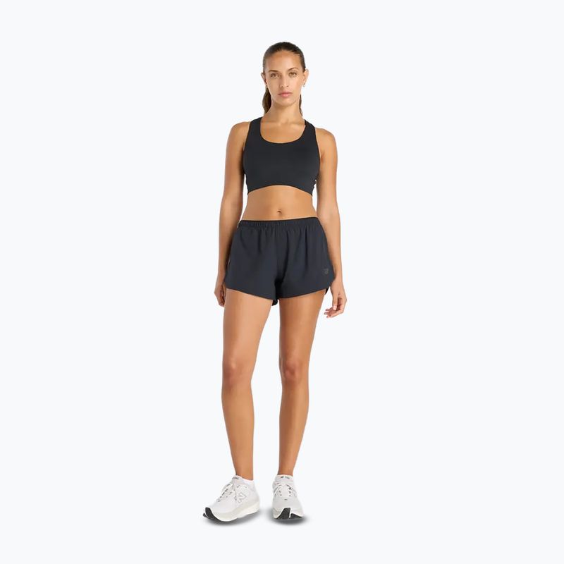Spodenki do biegania damskie New Balance Run Essentials 3" black 2