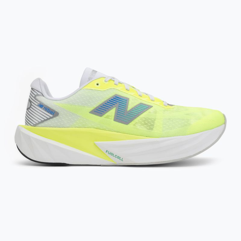 Buty do biegania męskie New Balance FuelCell Rebel V5 afterglow/deep end 2