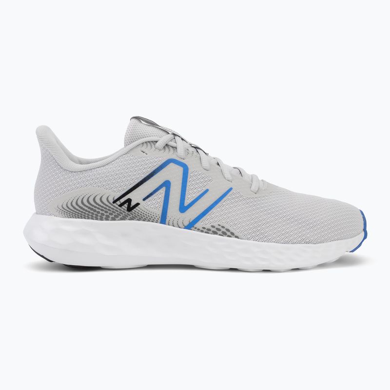 Buty do biegania męskie New Balance Fresh Foam 411's V3 grey matter/blue bird/black 2