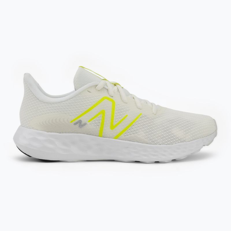 Buty do biegania damskie New Balance Fresh Foam 411's V3 sea salt/alkaline green/white 2