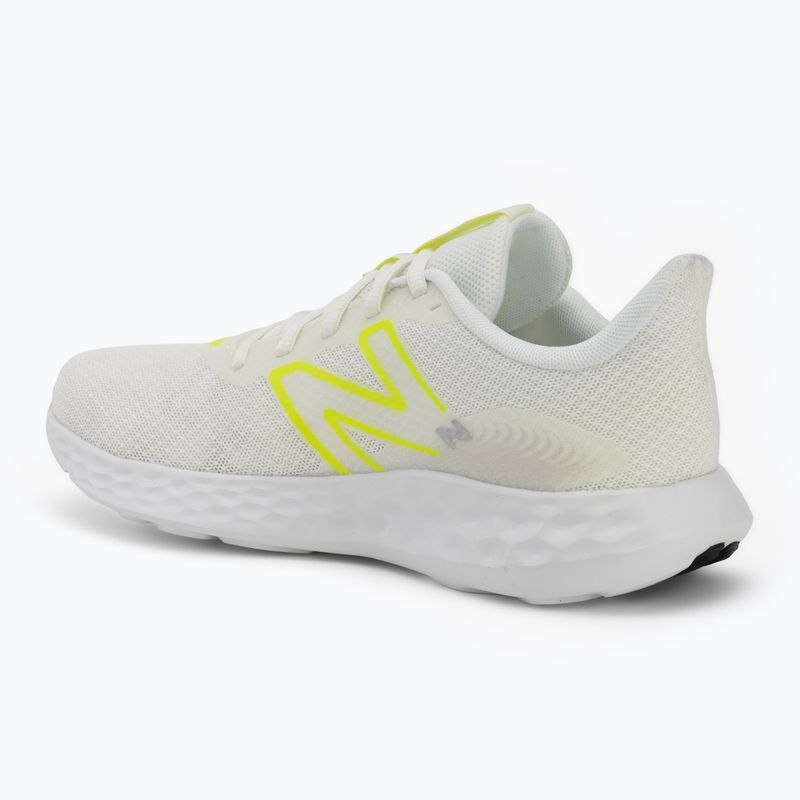 Buty do biegania damskie New Balance Fresh Foam 411's V3 sea salt/alkaline green/white 3