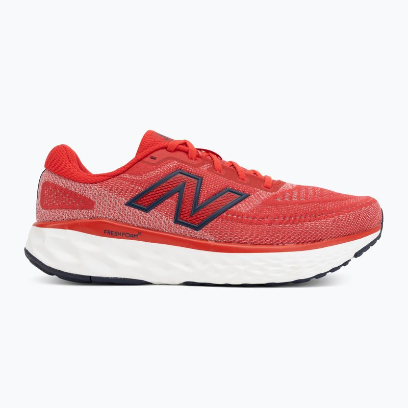Buty do biegania męskie New Balance Fresh Foam Evoz V4 fire cracker/ navy 2