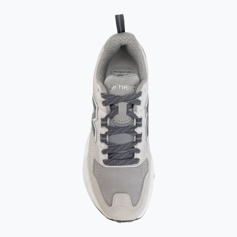 Buty do biegania damskie New Balance Hierro Trek Nubuck Vamp V9 grey matter/graphite 5