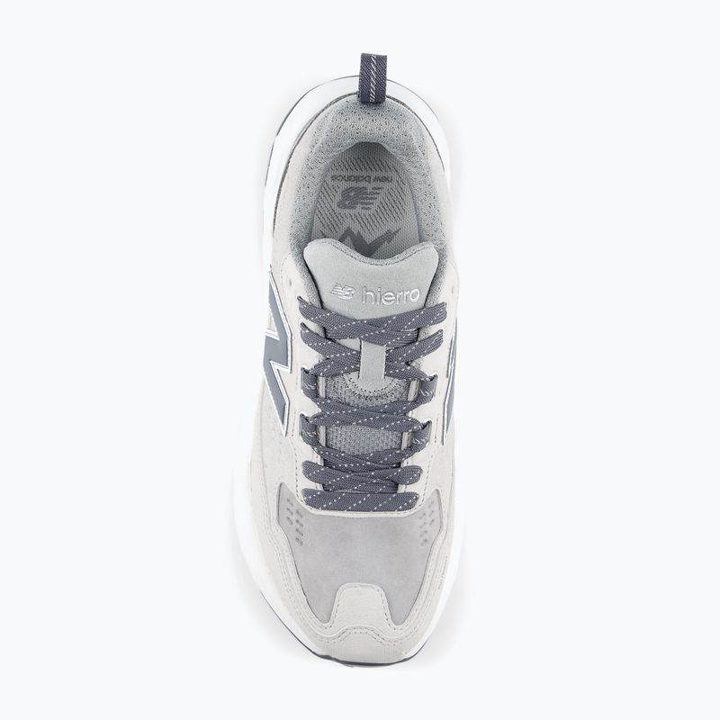 Buty do biegania damskie New Balance Hierro Trek Nubuck Vamp V9 grey matter/graphite 4