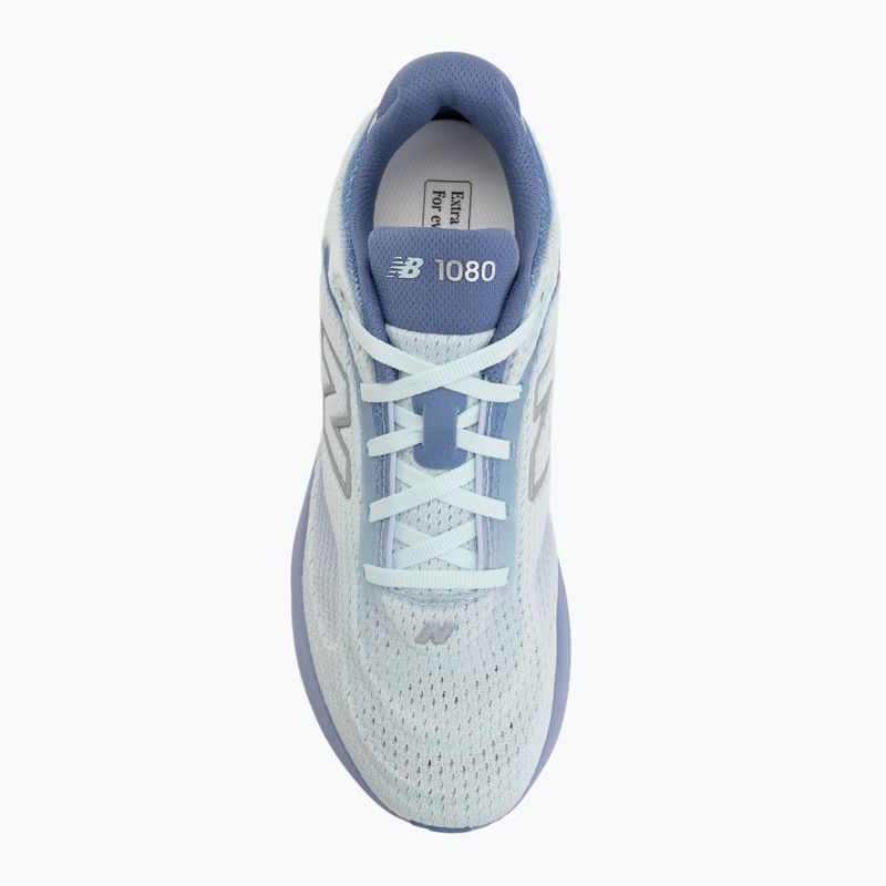 Buty do biegania damskie New Balance 1080's V15 glint blue/silver metallic/fairweather blue 5