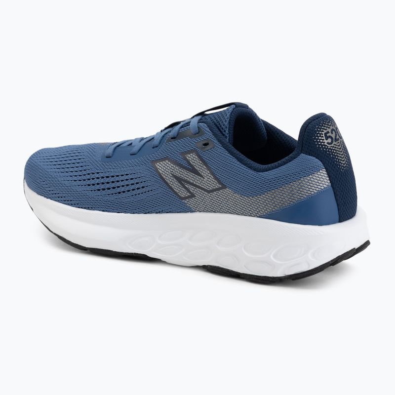 Buty do biegania męskie New Balance Fresh Foam 520's V9 mic blue/ navy/dark silver metallic 3