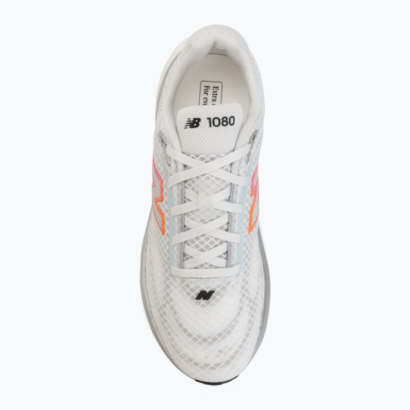 Buty do biegania damskie New Balance 1080's V15 103 white/pink heat/tangerine heat 5