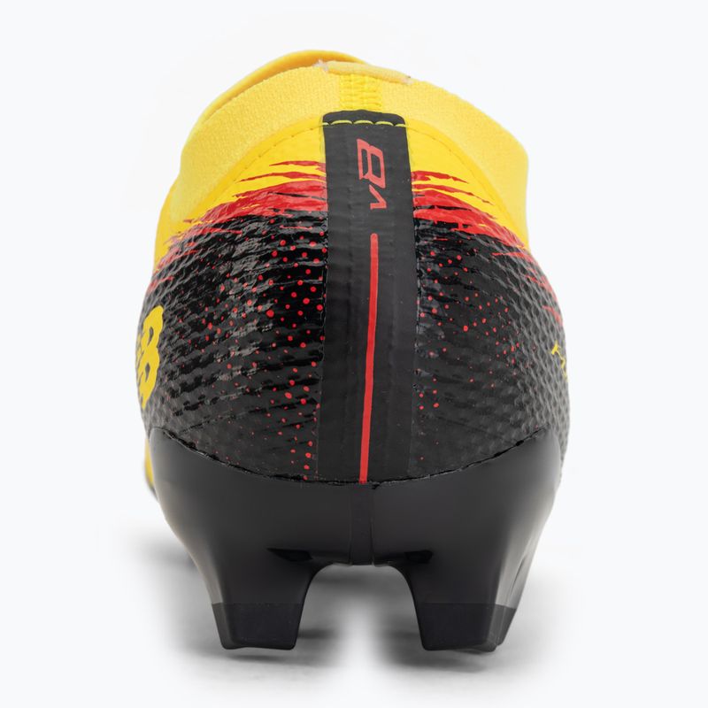 Buty piłkarskie New Balance Furon Team V8 FG punch yellow/black 100/fire cracker 6