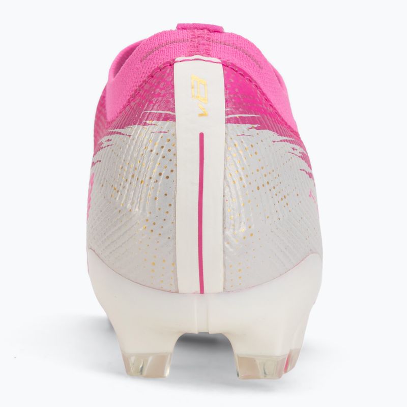 Buty piłkarskie New Balance Furon Elite V8 FG pink heat/sea salt/gold metallic 6