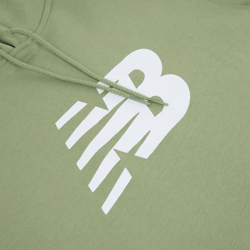 Bluza męska New Balance Core Brushed Hoodie oregano 8