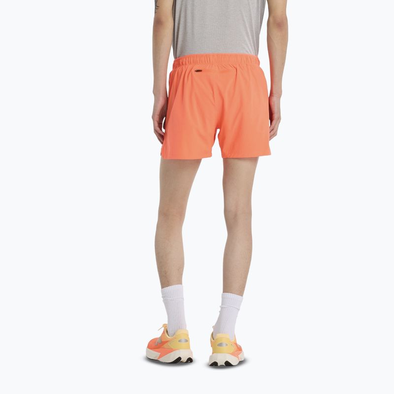 Spodenki męskie New Balance RC Seamless 5" tangerine heat 2