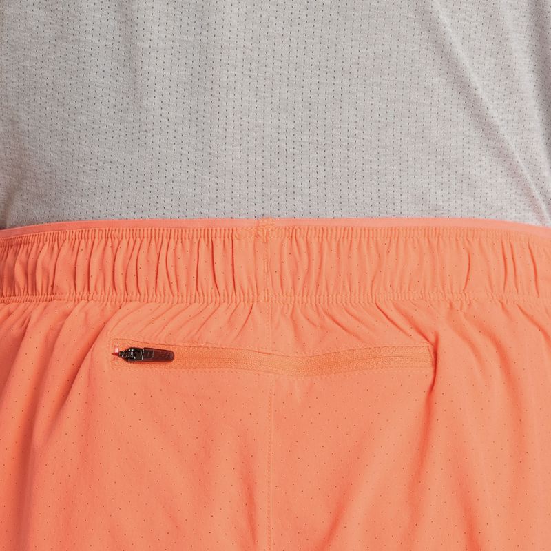 Spodenki męskie New Balance RC Seamless 5" tangerine heat 5