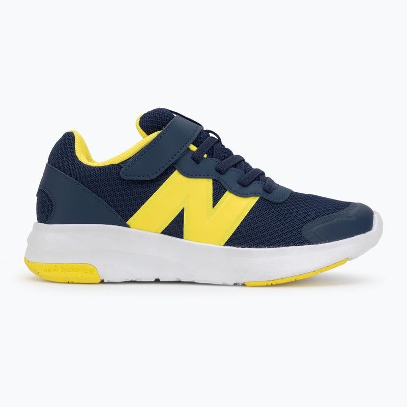 Buty dziecięce New Balance 578's V1 team navy/punch yellow 2