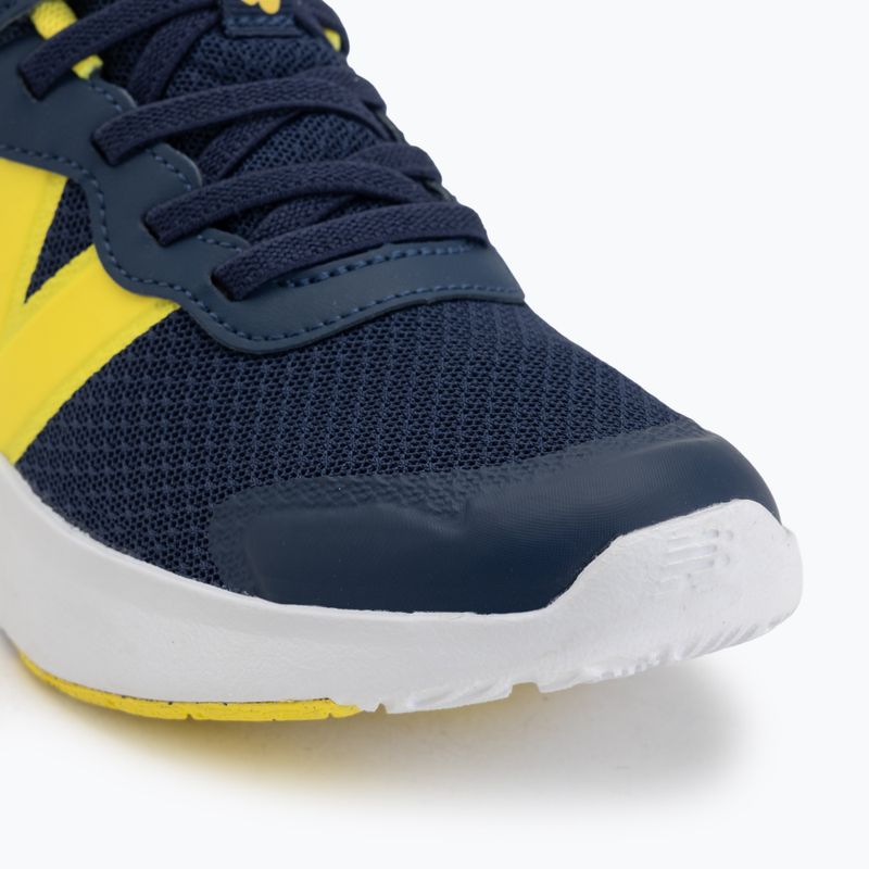 Buty dziecięce New Balance 578's V1 team navy/punch yellow 7