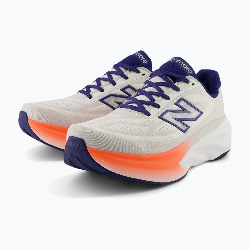 Buty do biegania męskie New Balance Fresh Foam More V6 reflection/blue oyster/tangerine heat 3