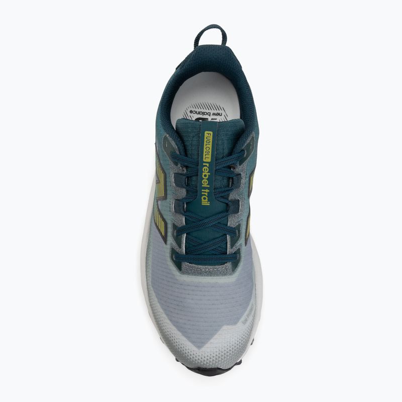Buty do biegania męskie New Balance Rebel Trail V1 medusa green/shadow grey 5