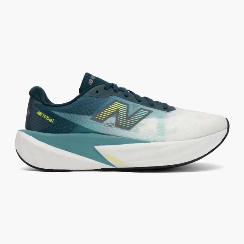 Buty do biegania męskie New Balance FuelCell Rebel V5 medusa green/faded teal 2