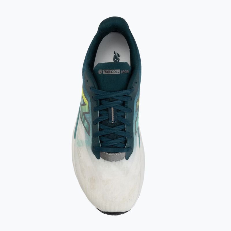 Buty do biegania męskie New Balance FuelCell Rebel V5 medusa green/faded teal 5