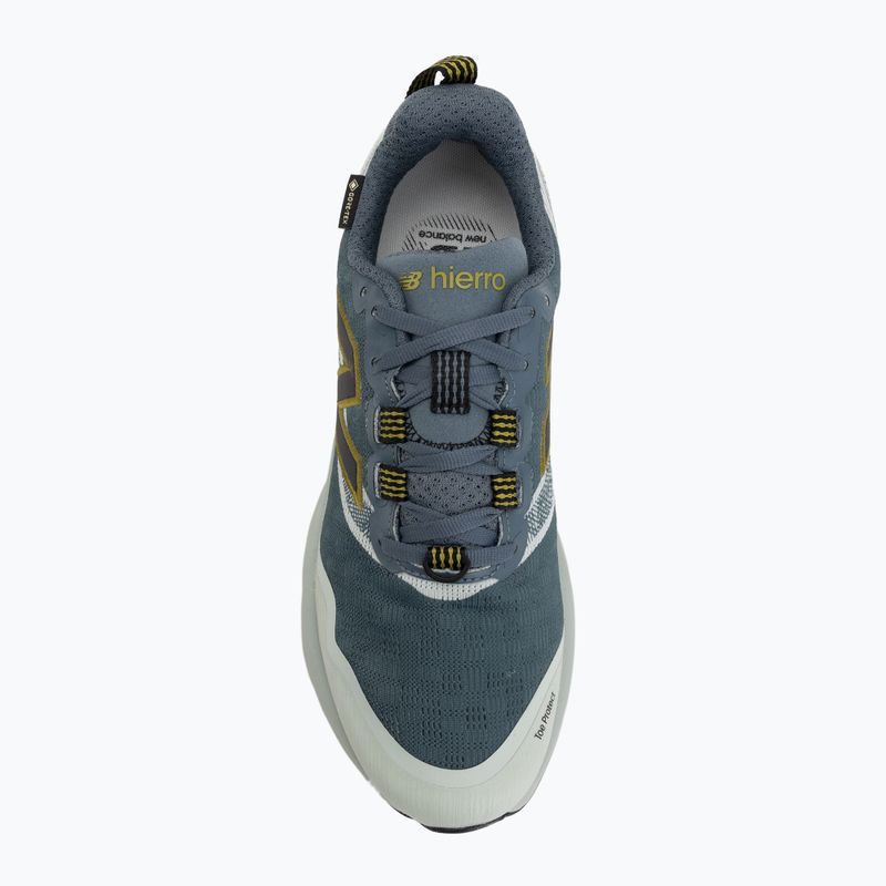 Buty do biegania męskie New Balance Fresh Foam Hierro V9 Gore-Tex shadow blue/sea moss 5
