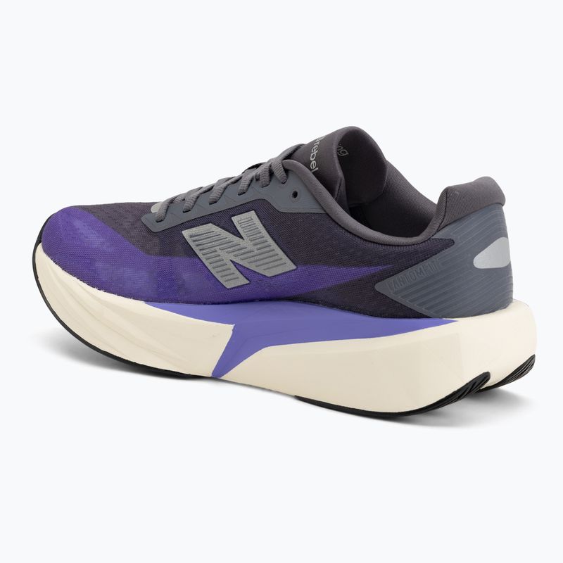 Buty do biegania męskie New Balance FuelCell Rebel V5 electric indigo/truffle salt/silver metallic 3