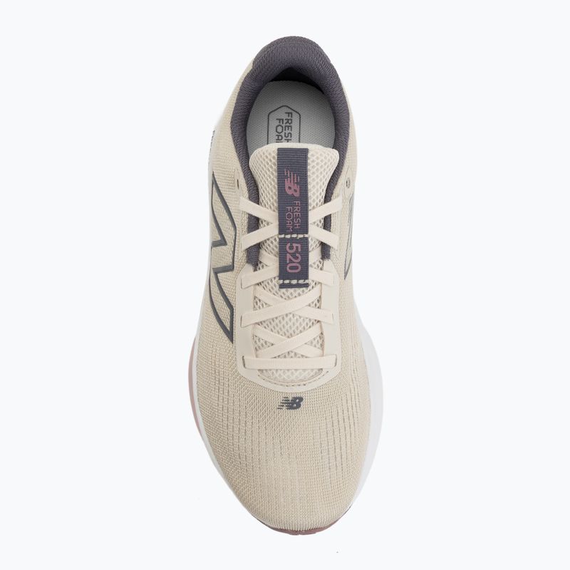 Buty do biegania damskie New Balance Fresh Foam 520's V9 linen/neptune grey/rosewood 5