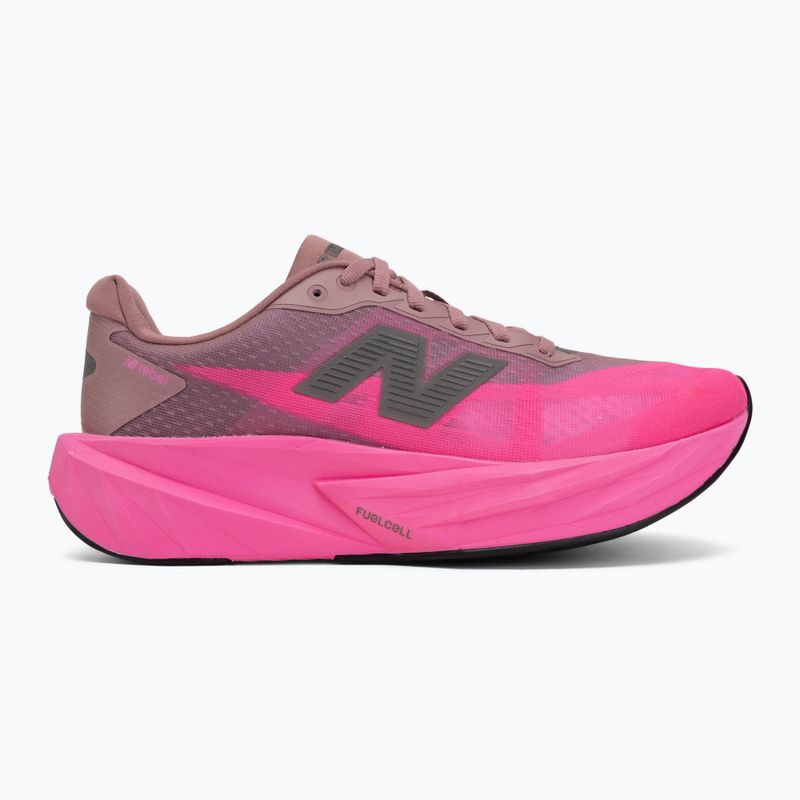 Buty do biegania damskie New Balance FuelCell Rebel V5 pink heat/rosewood 2