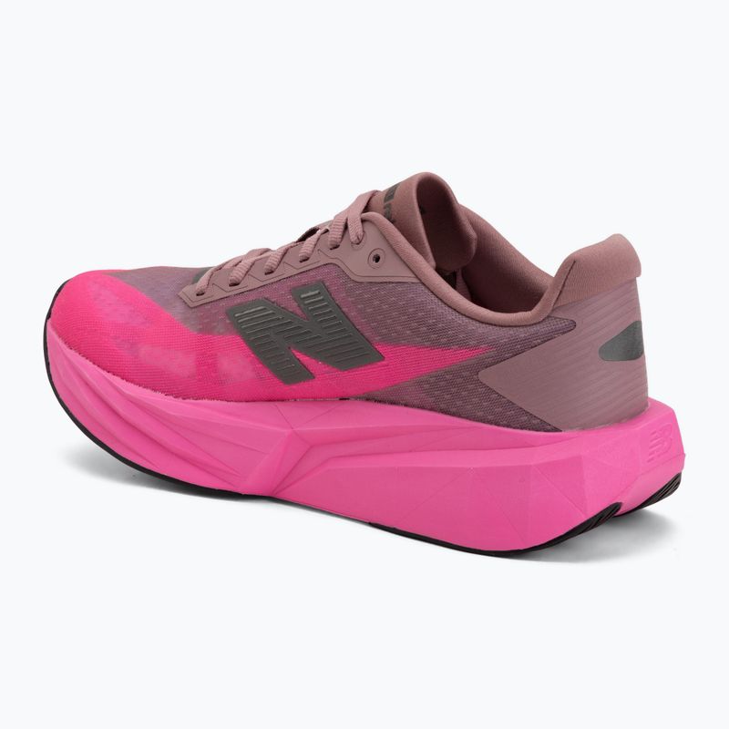 Buty do biegania damskie New Balance FuelCell Rebel V5 pink heat/rosewood 3