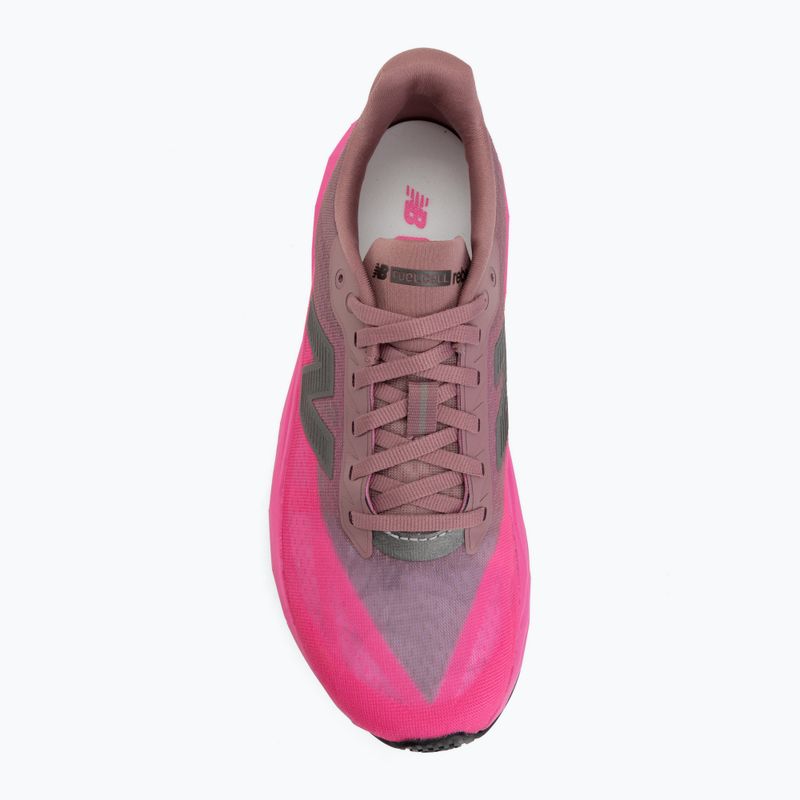 Buty do biegania damskie New Balance FuelCell Rebel V5 pink heat/rosewood 5