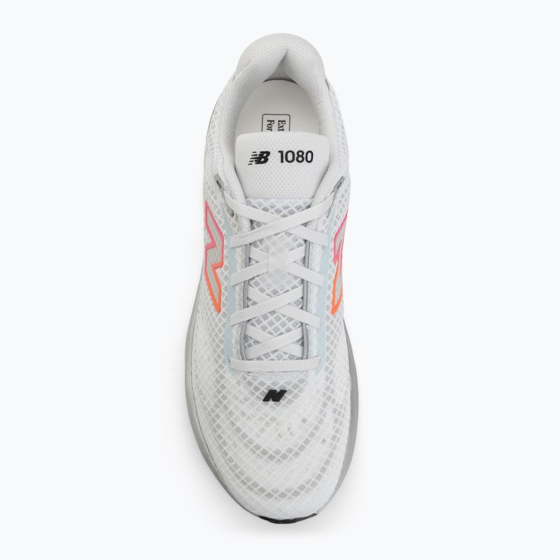 Buty do biegania męskie New Balance 1080's V15 103 white/pink heat/tangerine heat 5