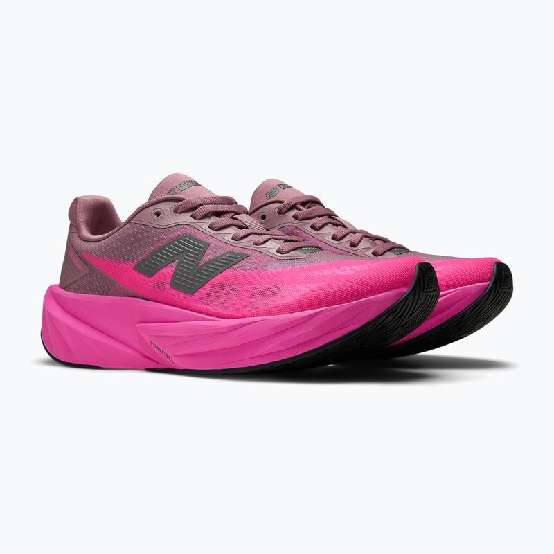 Buty do biegania damskie New Balance FuelCell Rebel V5 pink heat/rosewood 4