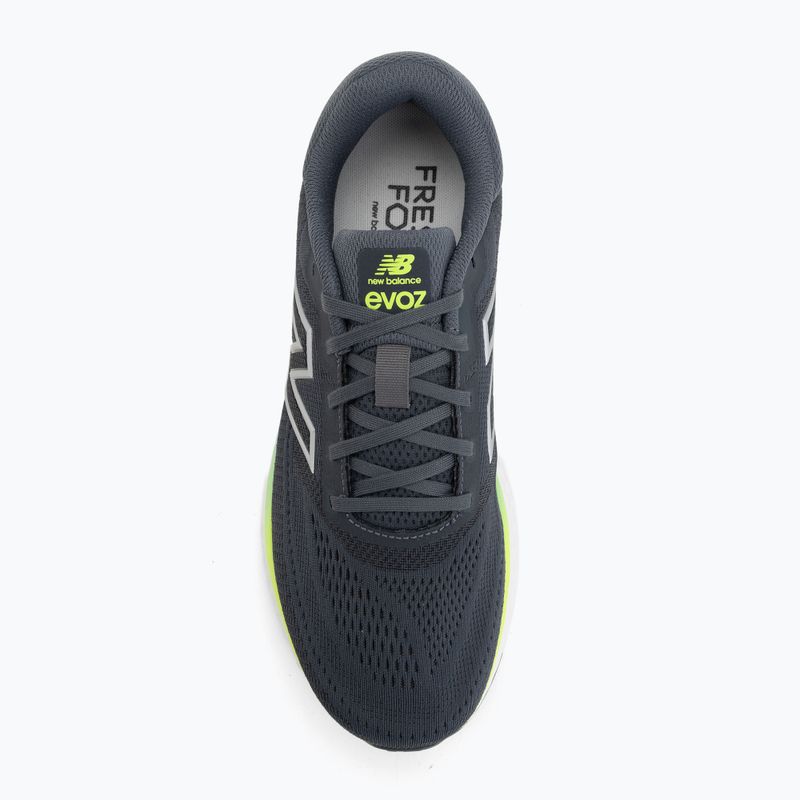 Buty do biegania męskie New Balance Fresh Foam Evoz V4 graphite/alkaline green 5