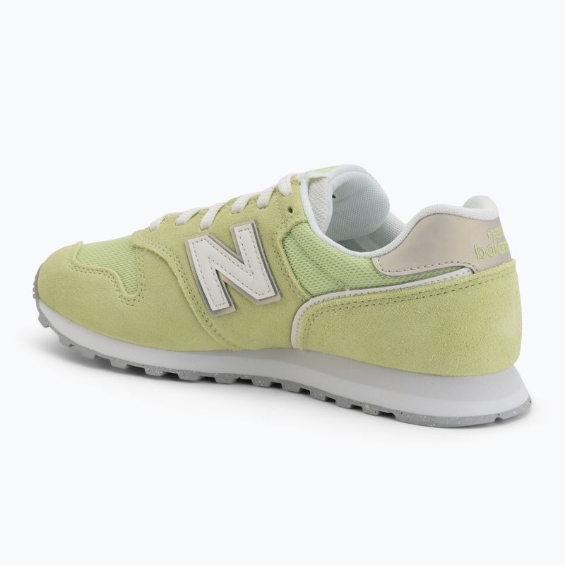 Buty damskie New Balance 373's V2 dry lime/dark silver metallic 3