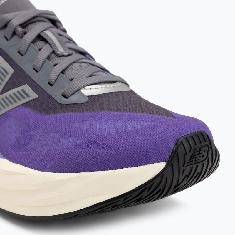 Buty do biegania damskie New Balance FuelCell Rebel V5 electric indigo/truffle salt/silver metallic 7