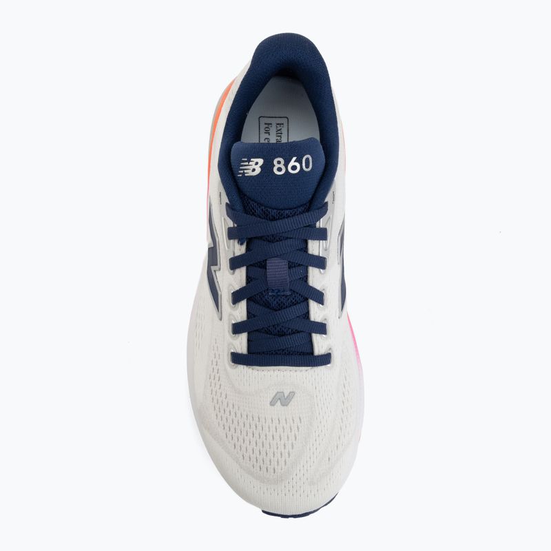 Buty do biegania damskie New Balance Fresh Foam 860's V15 sea salt/blue oyster 5