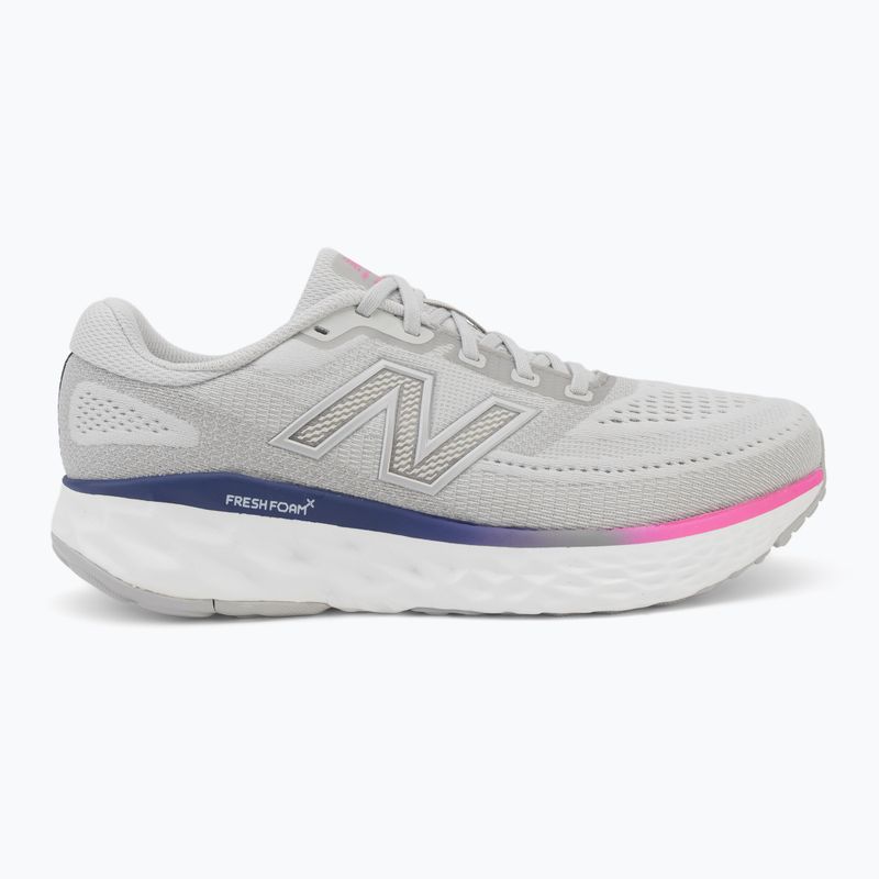 Buty do biegania damskie New Balance Fresh Foam Evoz V4 grey matter/pink heat/blue oyster 2