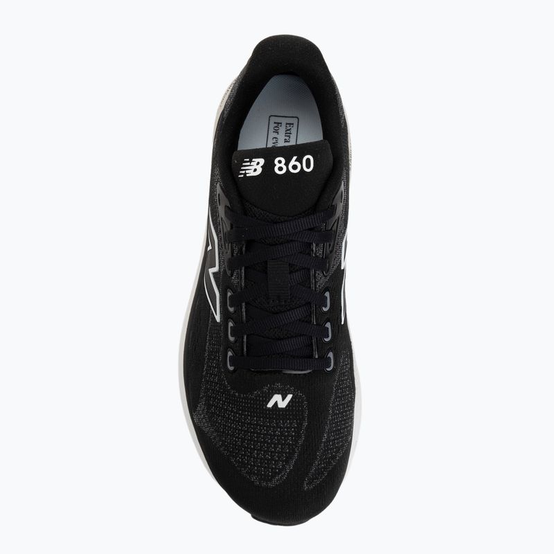Buty do biegania damskie New Balance Fresh Foam 860's V15 black/ 103 white 5