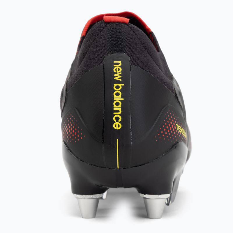 Buty piłkarskie New Balance Tekela Elite Low V5 SG black 100/punch yellow/fire cracker 6