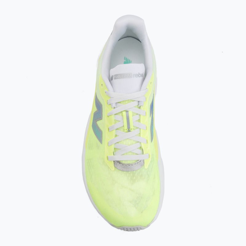 Buty do biegania damskie New Balance FuelCell Rebel V5 afterglow/deep end 5
