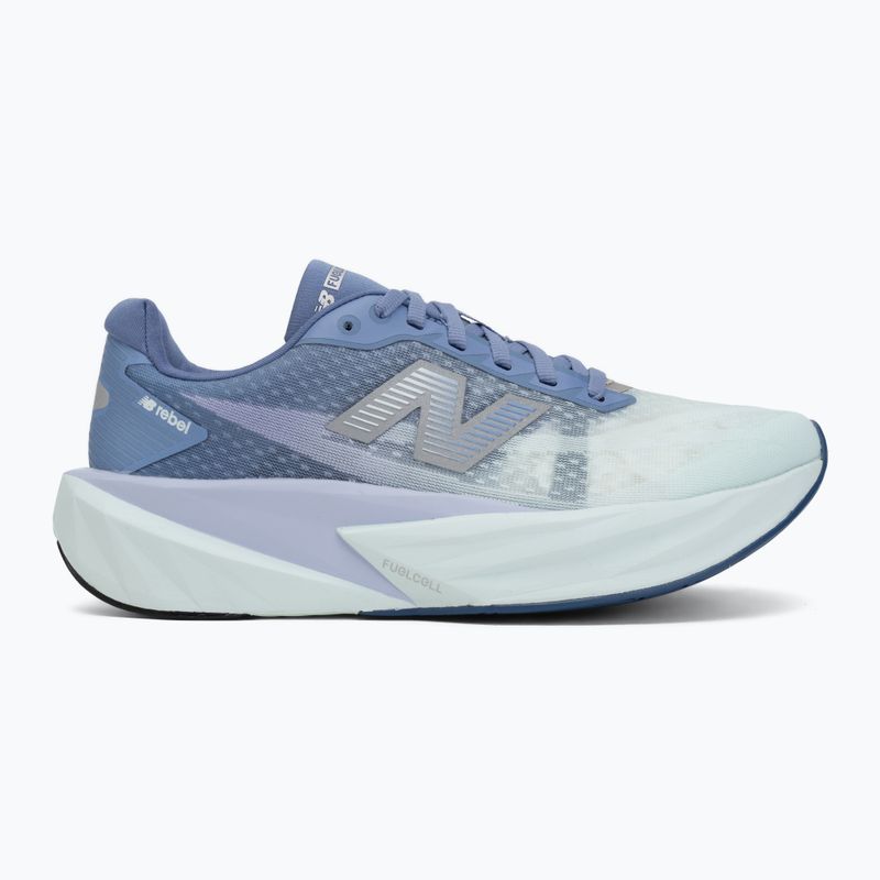 Buty do biegania damskie New Balance FuelCell Rebel V5 fairweather blue/glint blue 2