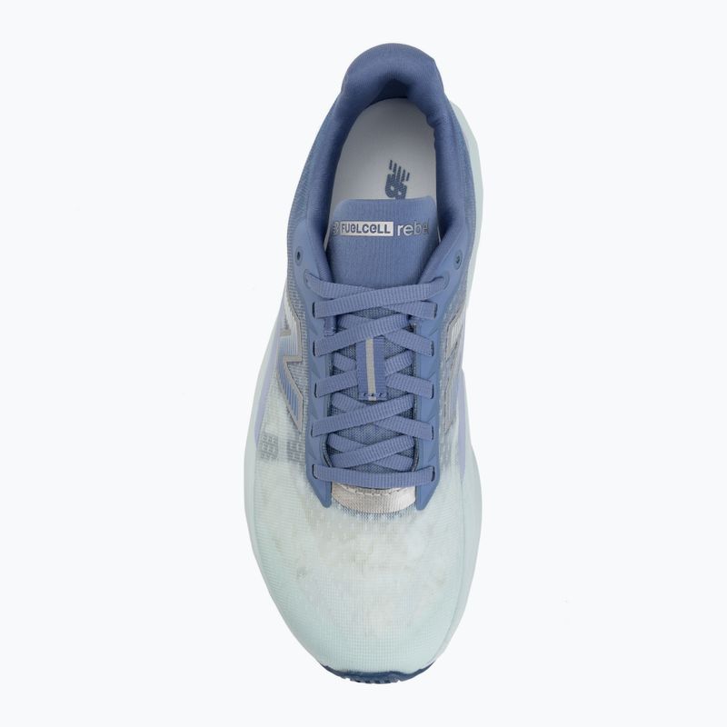 Buty do biegania damskie New Balance FuelCell Rebel V5 fairweather blue/glint blue 5