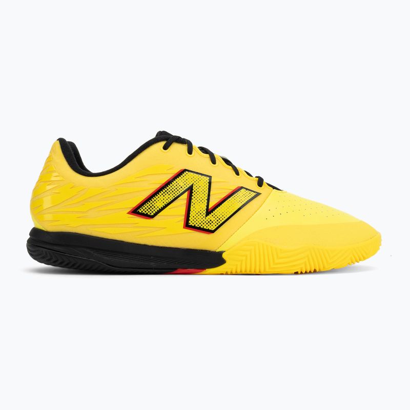 Buty piłkarskie New Balance Furon Pro V8 IN punch yellow/black 100/fire cracker 3