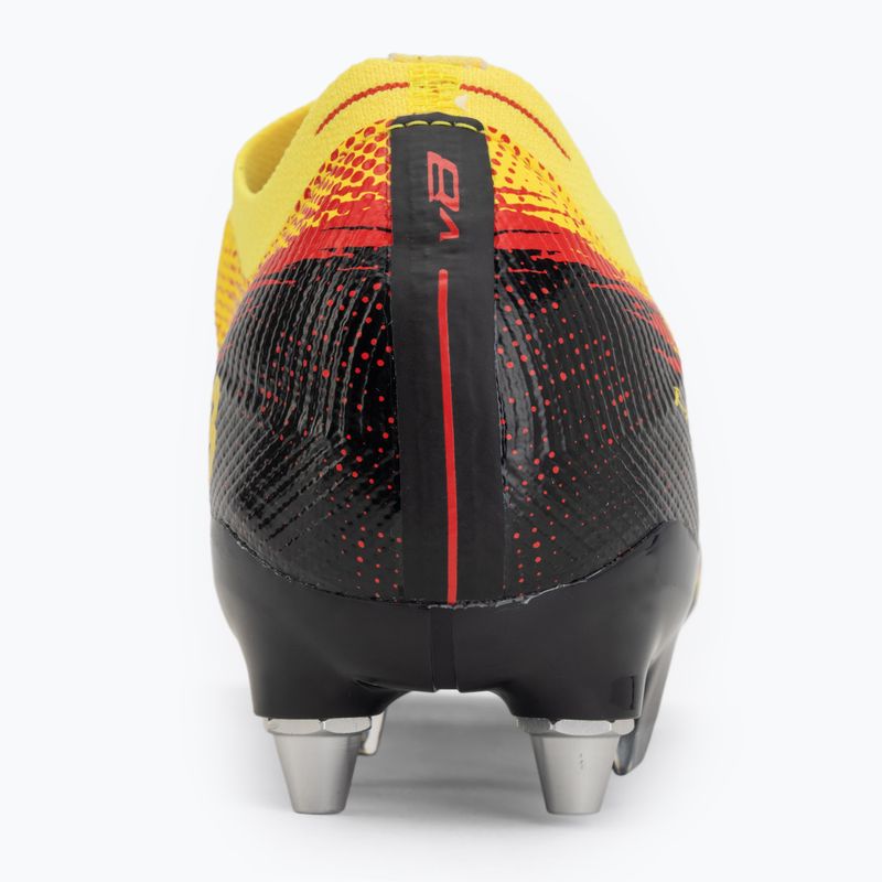 Buty piłkarskie New Balance Furon Elite V8 FG punch yellow/black 100/fire cracker 6