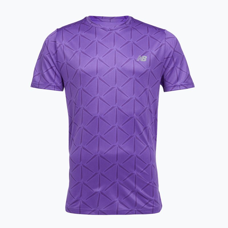 Koszulka męska New Balance Essentials Printed T electric purple 6