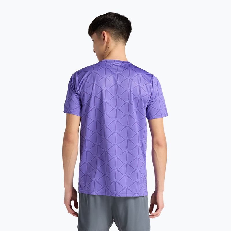 Koszulka męska New Balance Essentials Printed T electric purple 2