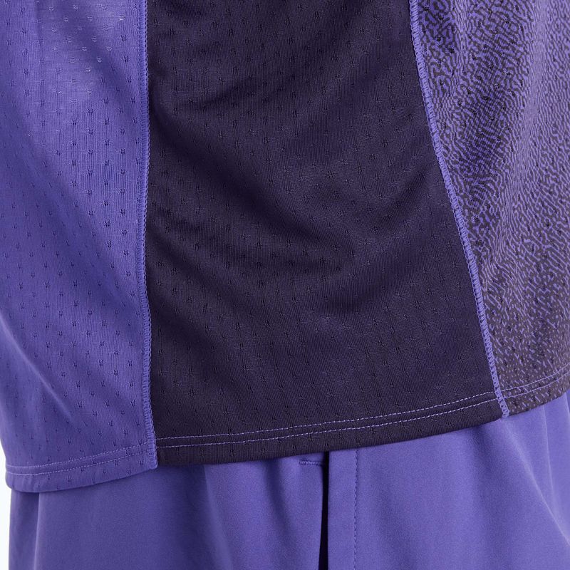 Koszulka do biegania męska New Balance Viz-Tech Singlet electric purple 5