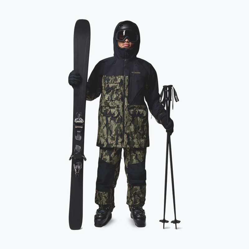 Kurtka snowboardowa męska Columbia Coreshot Print greenscape treebark print/black 2