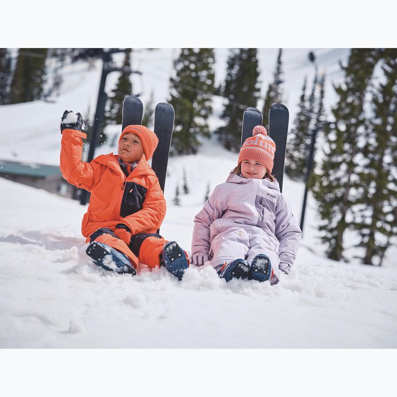 Kurtka narciarska dziecięca Columbia Holcomb Grove zing/black 9