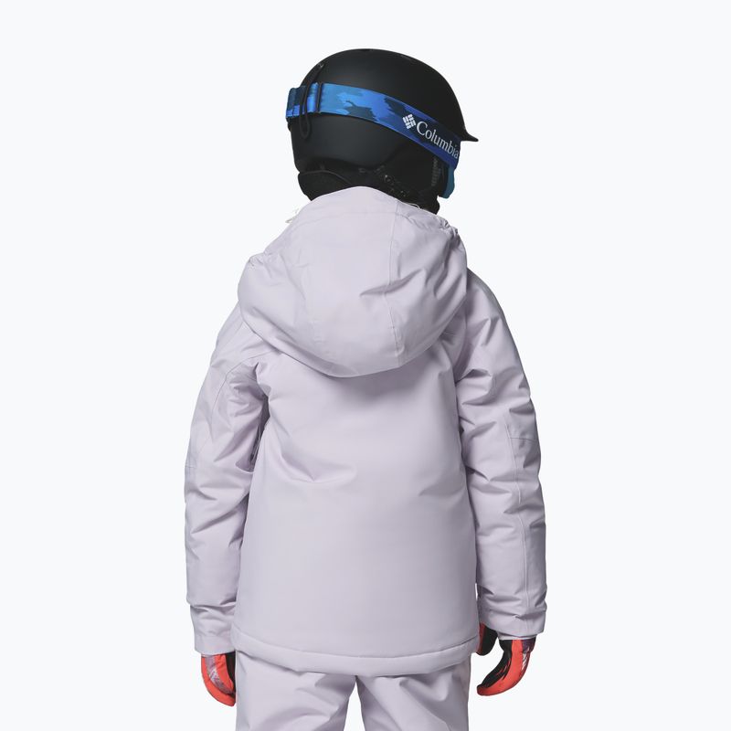 Kurtka narciarska dziecięca Columbia Holcomb Grove lavender pearl/shale purple 3