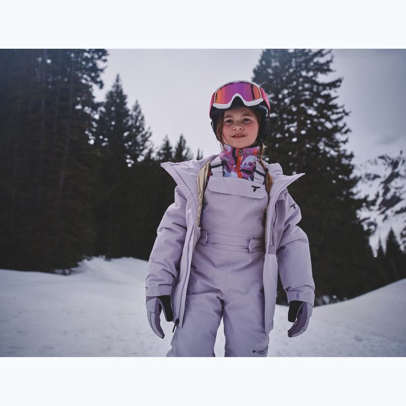 Kurtka narciarska dziecięca Columbia Holcomb Grove lavender pearl/shale purple 13