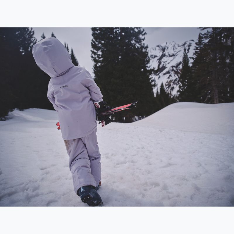 Kurtka narciarska dziecięca Columbia Holcomb Grove lavender pearl/shale purple 14